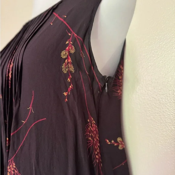 Vintage 100% Silk‎ Dress - Picture 3 of 7